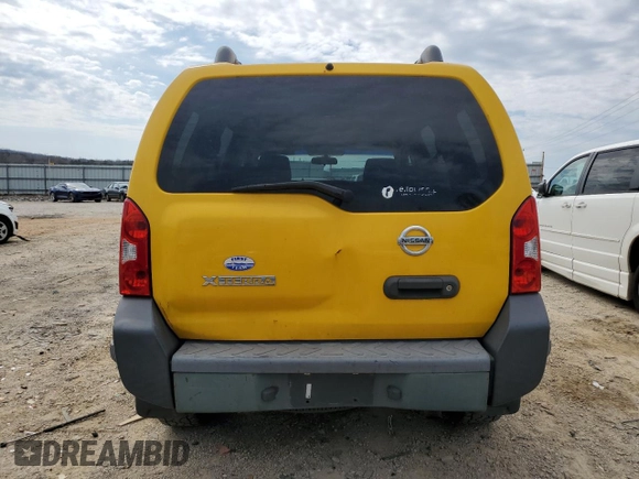 2006 Nissan Xterra S with VIN 5N1AN08W26C553024, listed as a Copart auction lot 48459545 with 356,176 mi miles and Salvage title. Bid and sale history available at DreamBid. Image 6.