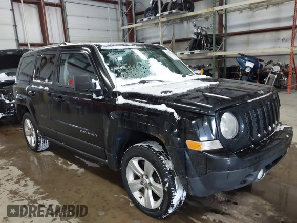2014 Jeep Patriot Limited with VIN 1C4NJRCB8ED910340, listed as a IAAI auction lot 41396065 with 241,669 mi miles. Bid and sale history available at carsss.com. Image 1.