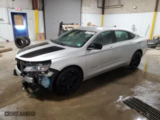 2016 Chevrolet Impala LS with VIN 2G11Z5SA2G9149466, listed as a Copart auction lot 50772845 with 141,374 mi miles and Salvage Title. Bid and sale history available at carsss.com. Image 1.