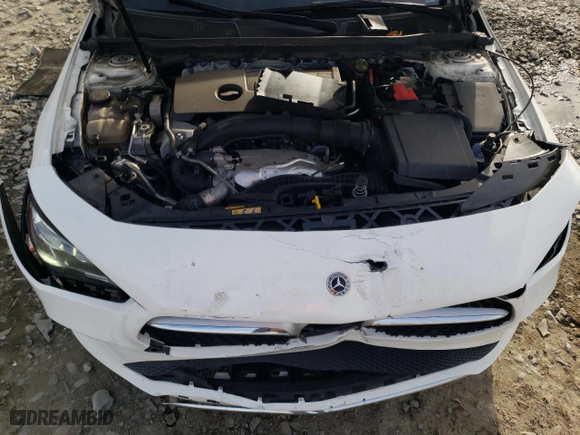2021 Mercedes-Benz CLA with VIN W1K5J4GBXMN195766, listed as a Copart auction lot 83587034 with 86,832 mi miles and Salvage Title. Bid and sale history available at carsss.com. Image 13.