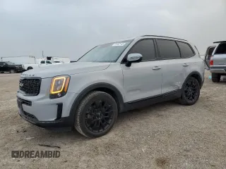 2022 Kia Telluride EX with VIN 5XYP3DHC4NG243033, listed as a Copart auction lot 49162145 with 57,665 mi miles and Salvage Title. Bid and sale history available at carsss.com. Image 1.