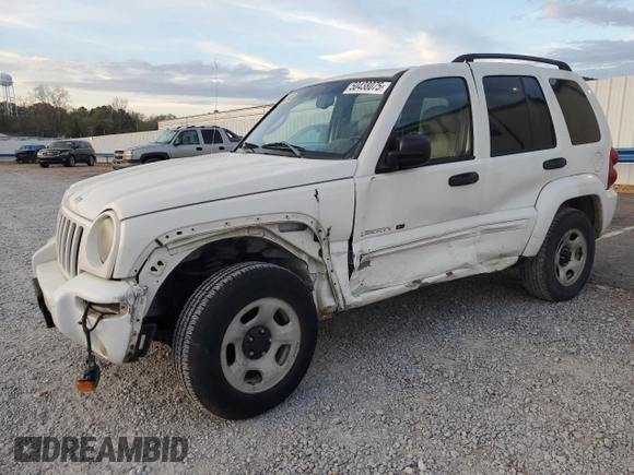 2003 Jeep Liberty Limited with VIN 1J4GK58KX3W655192, listed as a Copart auction lot 50438075 with 179,734 mi miles and Salvage Title. Bid and sale history available at carsss.com. Image 1.