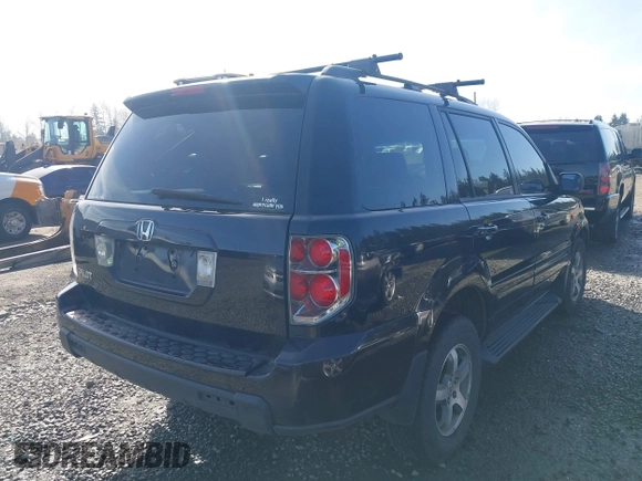 2006 Honda Pilot EX with VIN 5FNYF28466B049833, listed as a IAAI auction lot 41939721 with 238,995 mi miles and . Bid and sale history available at DreamBid. Image 4.