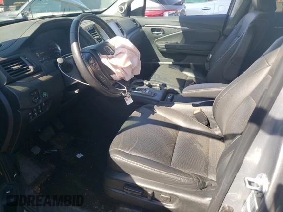 2023 Honda Ridgeline RTL-E with VIN 5FPYK3F77PB059763, listed as a Copart auction lot 54026045 with 34,114 mi miles and Salvage title. Bid and sale history available at DreamBid. Image 7.