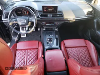 2018 Audi SQ5 Premium Plus with VIN WA1A4AFY6J2177258, listed as a Copart auction lot 37981613 with 49,805 mi miles. Bid and sale history available at carsss.com. Image 8.