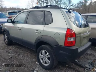 2006 Hyundai Tucson GLS with VIN KM8JN12D46U352491, listed as a IAAI auction lot 41749563 with 151,930 mi miles. Bid and sale history available at carsss.com. Image 3.