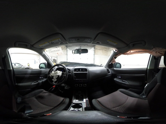 2019 Mitsubishi Outlander Sport ES 2.0 with VIN JA4AR3AU3KU018303, listed as a IAAI auction lot 38428365 with 48,945 mi miles. Bid and sale history available at carsss.com. Image 19.