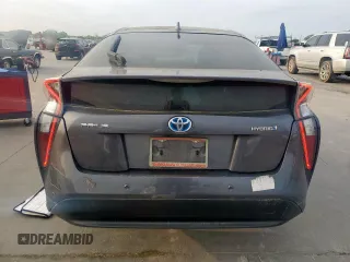 2018 Toyota Prius Two with VIN JTDKARFU5J3063597, listed as a Copart auction lot 51228535 with 41,974 mi miles and Salvage Title. Bid and sale history available at carsss.com. Image 6.