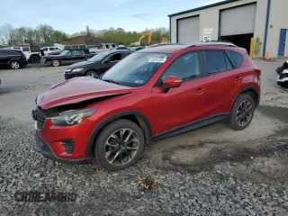 2016 Mazda CX-5 Grand Touring with VIN JM3KE4DY6G0753826, listed as a Copart auction lot 55391555 with 96,852 mi miles and Salvage Title. Bid and sale history available at DreamBid. Image 1.