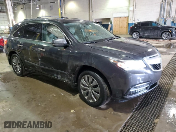 2015 Acura MDX Technology с VIN 5FRYD4H48FB019183, выставлен на аукционе Copart как лот 45229445 с пробегом 202 618 миль миль и Чистый • Clean title. История ставок и продаж доступна на DreamBid. Изображение 4.