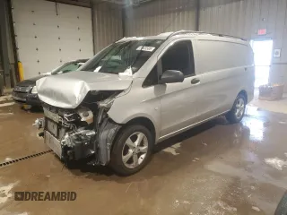 2017 Mercedes-Benz Metris Cargo with VIN WD3PG2EA9H3280660, listed as a Copart auction lot 41500585 with 72,951 mi miles and Salvage Title. Bid and sale history available at carsss.com. Image 1.