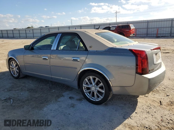 2007 Cadillac CTS with VIN 1G6DP577170131173, listed as a Copart auction lot 75823774 with 51,953 mi miles and Salvage Title. Bid and sale history available at carsss.com. Image 2.
