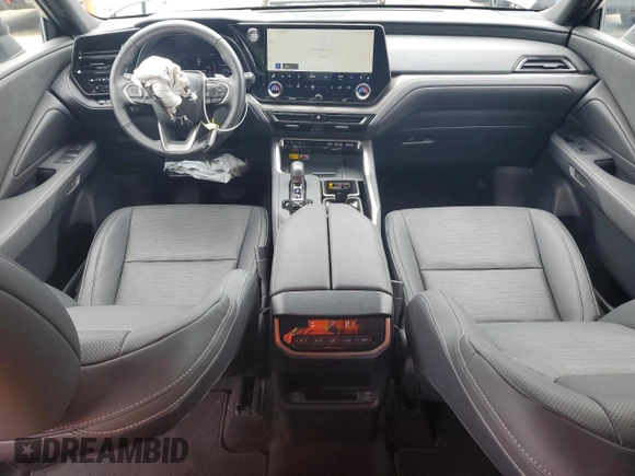 2024 Lexus TX with VIN 5TDAAAA65RS008714, listed as a Copart auction lot 49847565 with 5,384 mi miles and Non Repairable. Bid and sale history available at carsss.com. Image 8.