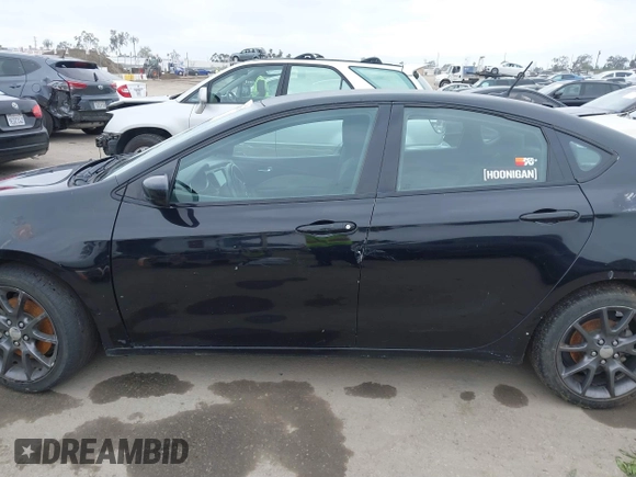2016 Dodge Dart SXT with VIN 1C3CDFBB3GD752298, listed as a IAAI auction lot 41884295 with 61,736 mi miles. Bid and sale history available at carsss.com. Image 14.