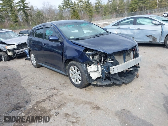 2009 Pontiac Vibe w/1SB with VIN 5Y2SL67029Z431635, listed as a IAAI auction lot 41889699 with 133,773 mi miles. Bid and sale history available at carsss.com. Image 1.