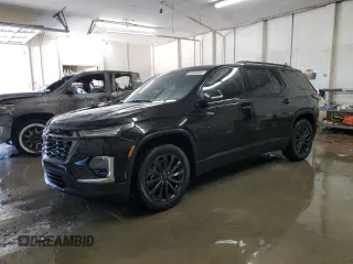 2023 Chevrolet Traverse RS with VIN 1GNERJKW2PJ210999, listed as a Copart auction lot 46624645 with 24,146 mi miles and Salvage Title. Bid and sale history available at carsss.com. Image 1.