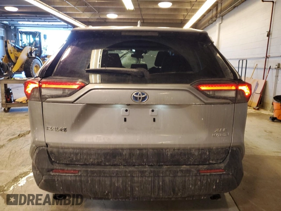 2023 Toyota RAV4 Hybrid XLE with VIN 4T3RWRFV1PU109070, listed as a Copart auction lot 45981115 with 36,375 mi miles and Salvage Title. Bid and sale history available at carsss.com. Image 6.