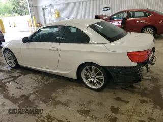 2013 BMW 3 Series 335i with VIN WBADX7C54DJ589502, listed as a Copart auction lot 51968185 with 63,541 mi miles and Salvage Title. Bid and sale history available at DreamBid. Image 2.