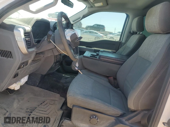 2022 Ford F-150 XL with VIN 1FTFW1E53NFB87371, listed as a Copart auction lot 52205675 with 105,772 mi miles and Salvage Title. Bid and sale history available at carsss.com. Image 7.