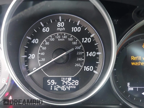 2014 Mazda 6 i Grand Touring with VIN JM1GJ1W64E1133729, listed as a IAAI auction lot 42050222 with 112,464 mi miles and . Bid and sale history available at DreamBid. Image 7.