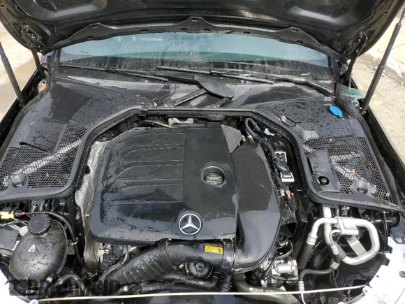 2019 Mercedes-Benz C 300 with VIN 55SWF8EB5KU303201, listed as a Copart auction lot 49098935 with 43,623 mi miles and Non Repairable. Bid and sale history available at carsss.com. Image 11.
