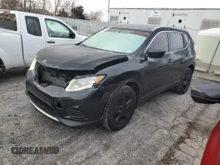 2016 Nissan Rogue S with VIN JN8AT2MT7GW028336, listed as a Copart auction lot 42186684 with 84,135 mi miles and Salvage Title. Bid and sale history available at carsss.com. Image 1.