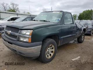 2005 Chevrolet Silverado 1500 LS z VIN 1GCEK14V35Z235300, wystawiony jako Copart lot #57998285 z przebiegiem Nie podano mil oraz Czysty tytuł • Clean title. Historia ofert i sprzedaży dostępna na DreamBid. Obrazek 1.