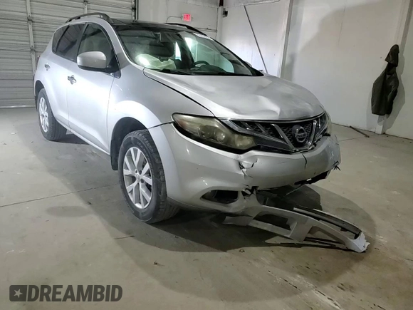 2012 Nissan Murano LE with VIN JN8AZ1MU4CW106146, listed as a Copart auction lot 83252484 with 235,414 mi miles and Salvage Title. Bid and sale history available at DreamBid. Image 11.