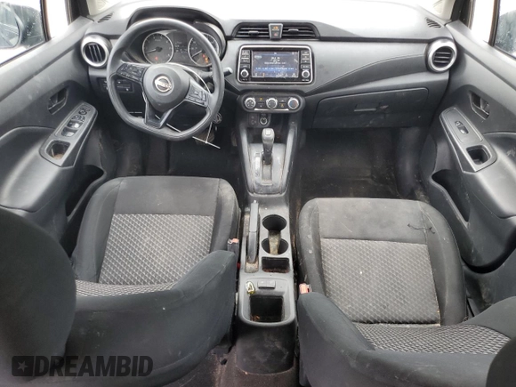 2024 Nissan Versa S with VIN 3N1CN8DVXRL877357, listed as a Copart auction lot 55453295 with 38,725 mi miles and Clean Title. Bid and sale history available at DreamBid. Image 8.