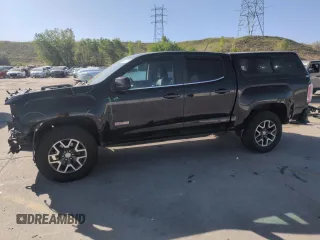 2015 GMC Canyon 4WD SLE with VIN 1GTG6BE39F1219151, listed as a Copart auction lot 55949735 with 182,972 mi miles and Salvage title. Bid and sale history available at DreamBid. Image 1.