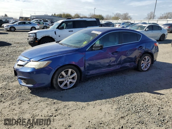 2016 Acura ILX Premium with VIN 19UDE2F7XGA010446, listed as a Copart auction lot 47272715 with 109,848 mi miles and Salvage title. Bid and sale history available at DreamBid. Image 1.