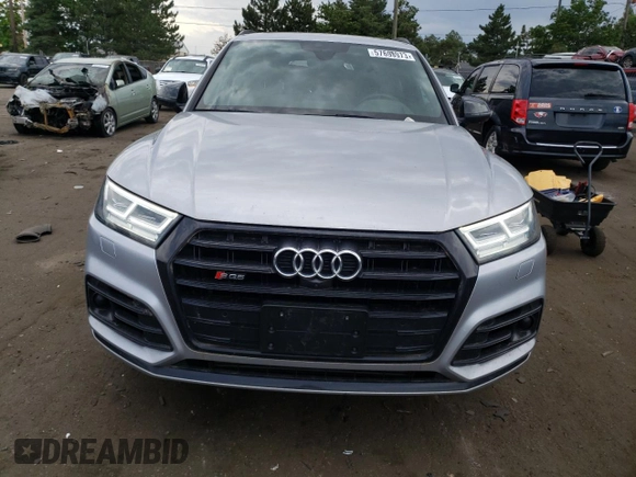 2020 Audi SQ5 Prestige with VIN WA1C4AFY2L2056769, listed as a Copart auction lot 57698973 with 40,048 mi miles. Bid and sale history available at carsss.com. Image 5.