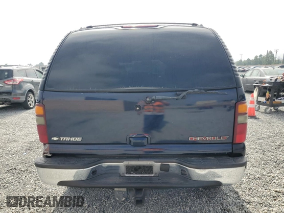 2006 Chevrolet Tahoe LS z VIN 1GNEC13V46R162171, wystawiony jako Copart lot #59818735 z przebiegiem 209 145 mil mil oraz Szkoda całkowita • Salvage title. Historia ofert i sprzedaży dostępna na DreamBid. Obrazek 6.