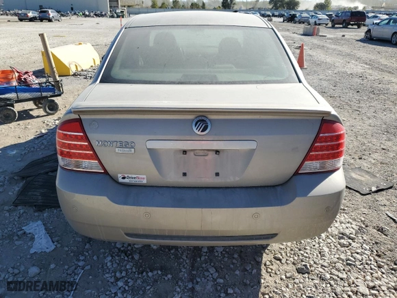 2005 Mercury Montego Premier with VIN 1MEFM42125G610894, listed as a Copart auction lot 76524924 with 137,195 mi miles and Salvage Title. Bid and sale history available at carsss.com. Image 6.