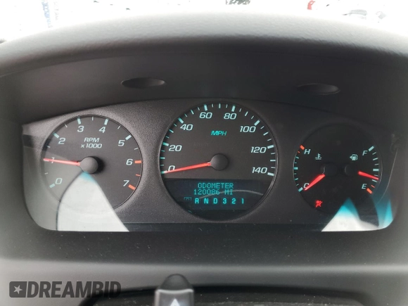 2010 Chevrolet Impala Police Police z VIN 2G1WD5EM4A1252386, wystawiony jako Copart lot #39185274 z przebiegiem 120 086 mil mil oraz Szkoda całkowita • Salvage title. Historia ofert i sprzedaży dostępna na DreamBid. Obrazek 9.