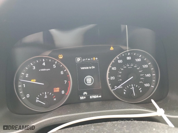 2017 Hyundai Elantra Limited with VIN 5NPD84LF0HH067505, listed as a Copart auction lot 47958715 with 67,824 mi miles and Salvage Title. Bid and sale history available at carsss.com. Image 9.