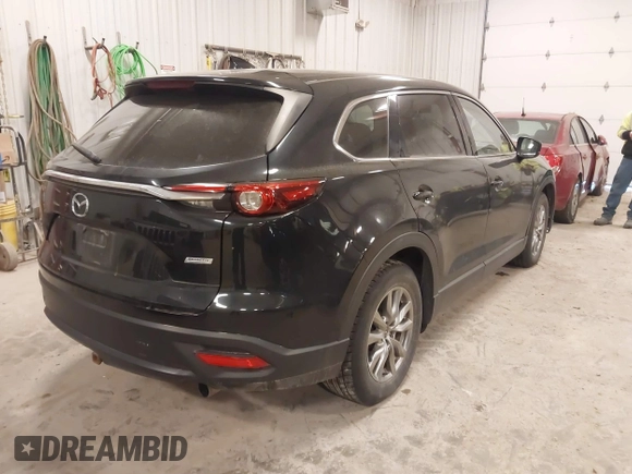 2017 Mazda CX-9 Touring with VIN JM3TCBCY8H0128734, listed as a IAAI auction lot 41256313 with 166,353 mi miles. Bid and sale history available at carsss.com. Image 4.