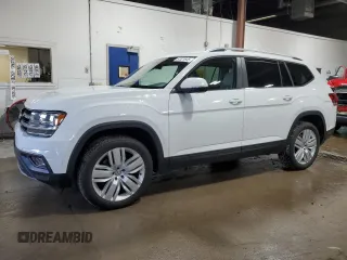 2019 Volkswagen Atlas SE with VIN 1V2UR2CA5KC524784, listed as a Copart auction lot 57521645 with 73,020 mi miles and Salvage title. Bid and sale history available at DreamBid. Image 1.