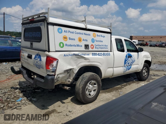 2016 Toyota Tacoma SR with VIN 5TFRX5GN5GX062688, listed as a Copart auction lot 63674655 with 202,372 mi miles and Salvage title. Bid and sale history available at DreamBid. Image 3.