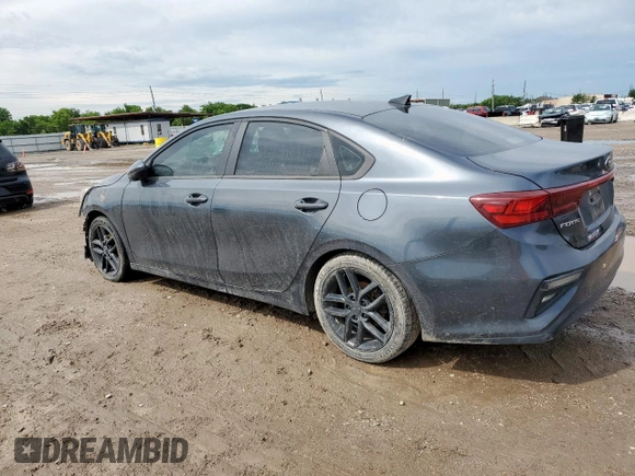 2021 Kia Forte LXS with VIN 3KPF24ADXME284537, listed as a Copart auction lot 58533165 with 70,745 mi miles and Salvage title. Bid and sale history available at DreamBid. Image 2.