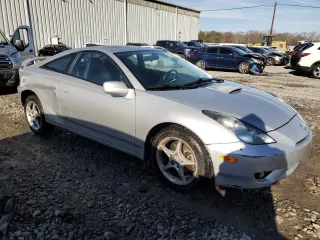 2003 Toyota Celica GTS with VIN JTDDY32T230069280, listed as a Copart auction lot 82361304 with 106,389 mi miles and Salvage Title. Bid and sale history available at carsss.com. Image 4.