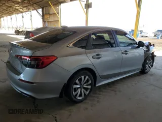 2023 Honda Civic Sedan LX with VIN 2HGFE2F23PH530664, listed as a Copart auction lot 41894165 with 49,726 mi miles and Salvage Title. Bid and sale history available at carsss.com. Image 3.