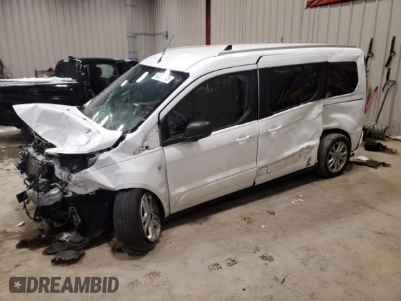 2019 Ford Transit Connect XLT with VIN NM0GS9F23K1406175, listed as a Copart auction lot 50391135 with 6,017 mi miles and Non repairable. Bid and sale history available at DreamBid. Image 1.