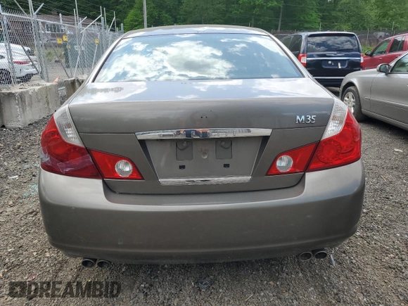 2006 Infiniti M with VIN JNKAY01E26M105968, listed as a Copart auction lot 55413975 with Not Provided miles and Salvage Title. Bid and sale history available at carsss.com. Image 6.