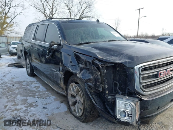 2015 GMC Yukon XL SLT with VIN 1GKS2HKC6FR257133, listed as a IAAI auction lot 41385913 with 150,238 mi miles. Bid and sale history available at carsss.com. Image 6.