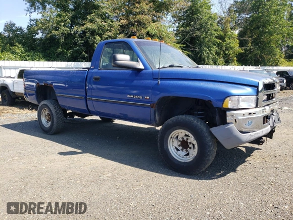 1996 Dodge 2500 with VIN 1B7KF26Z5TJ116592, listed as a Copart auction lot 61669014 with 178,635 mi miles and Salvage Title. Bid and sale history available at DreamBid. Image 4.