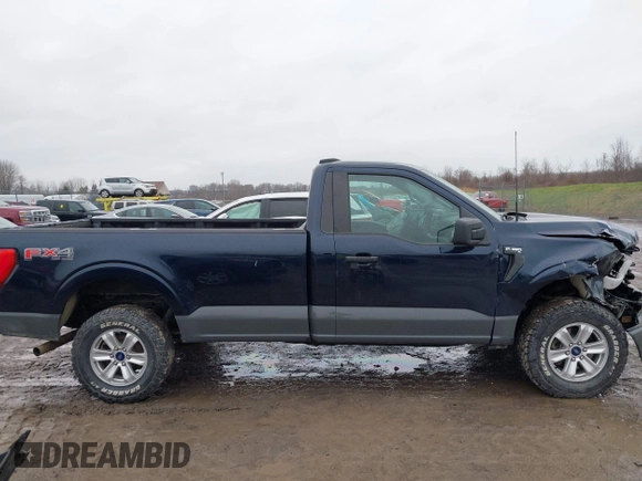 2022 Ford F-150 XL with VIN 1FTMF1E58NKD16686, listed as a IAAI auction lot 41973716 with 85,544 mi miles and . Bid and sale history available at DreamBid. Image 14.
