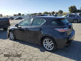 2015 Lexus CT 200h with VIN JTHKD5BH4F2213557, listed as a Copart auction lot 57126575 with 94,922 mi miles and Salvage title. Bid and sale history available at DreamBid. Image 2.