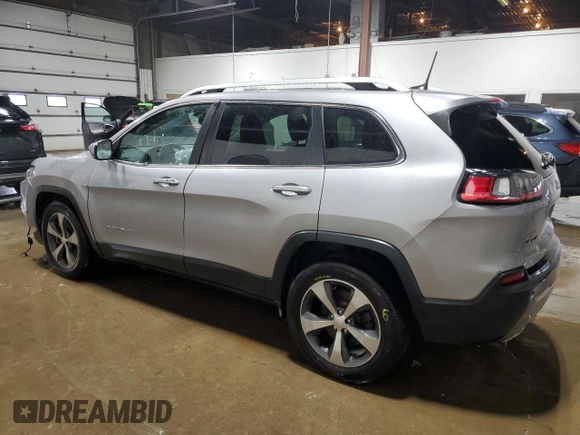 2019 Jeep Cherokee Limited with VIN 1C4PJMDX7KD197416, listed as a Copart auction lot 45141325 with Not provided miles and Salvage title. Bid and sale history available at DreamBid. Image 2.
