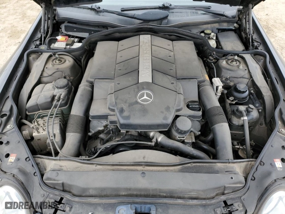 2003 Mercedes-Benz SL-Class with VIN WDBSK75F93F035077, listed as a Copart auction lot 50807255 with 172,319 mi miles and Clean Title. Bid and sale history available at carsss.com. Image 11.